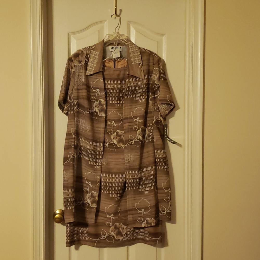 Jacket and Sleeveless Dress